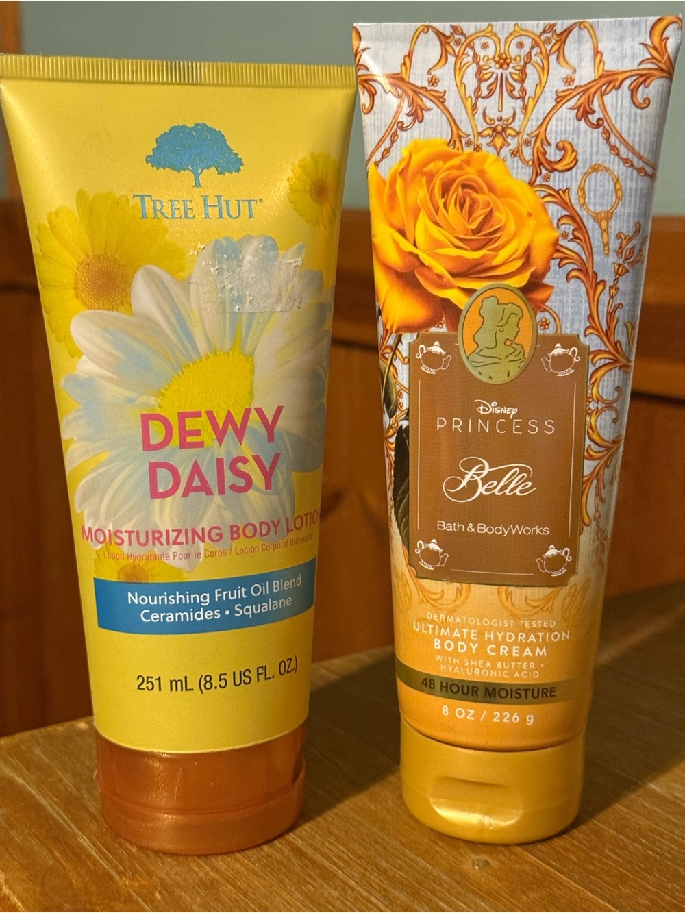 Dewy Daisy & Disney Princess Belle Moisturizing Body Lotions